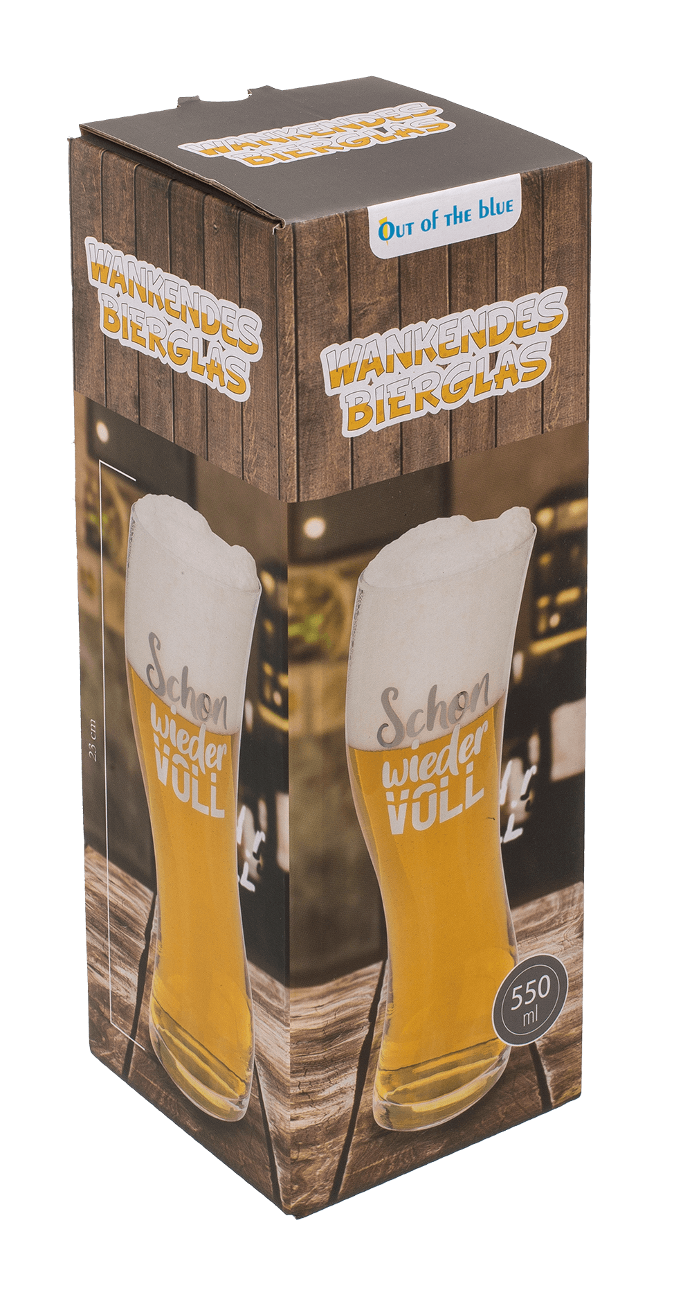 Wobbly beer glass, Schon wieder voll,