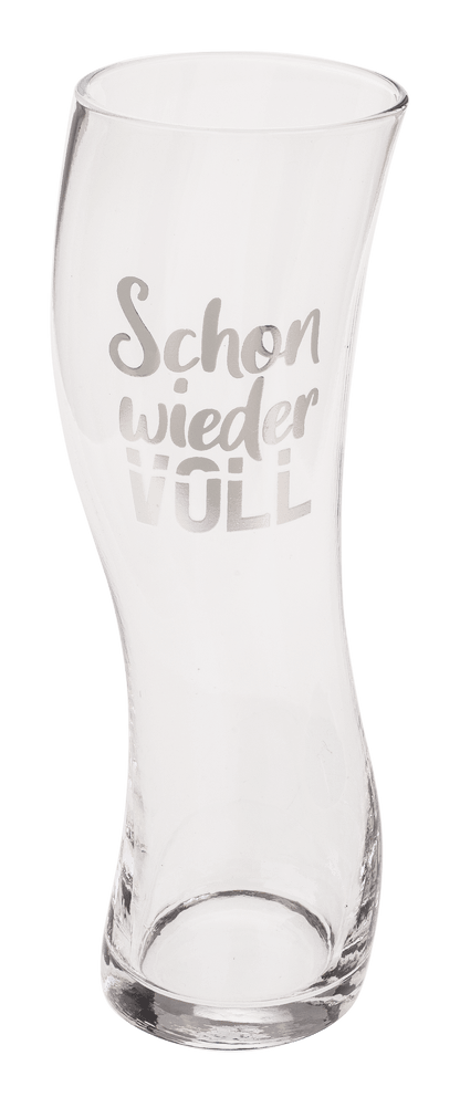 Wobbly beer glass, Schon wieder voll,