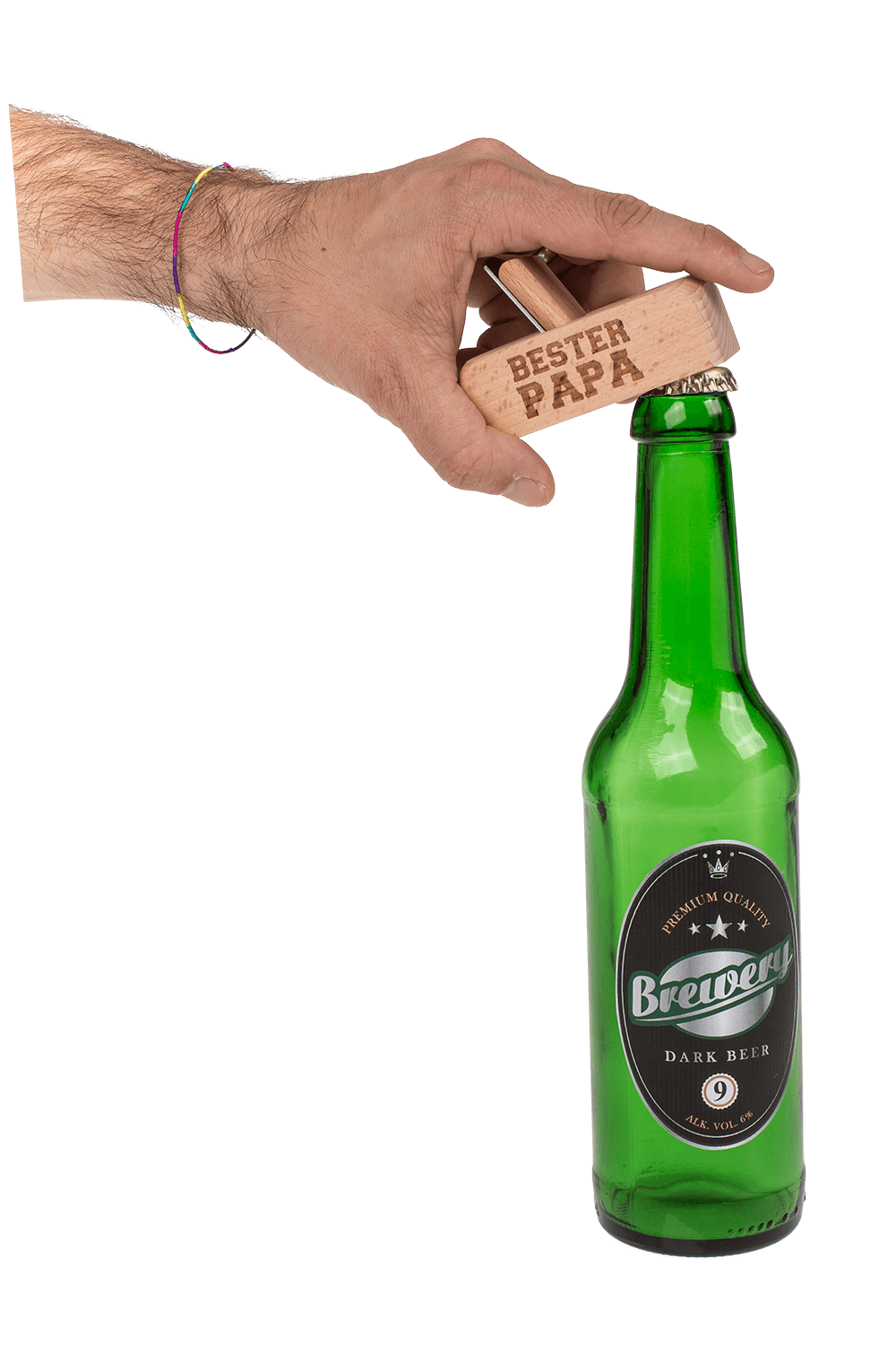 Metal bottle opener with wooden handle, Slicer,