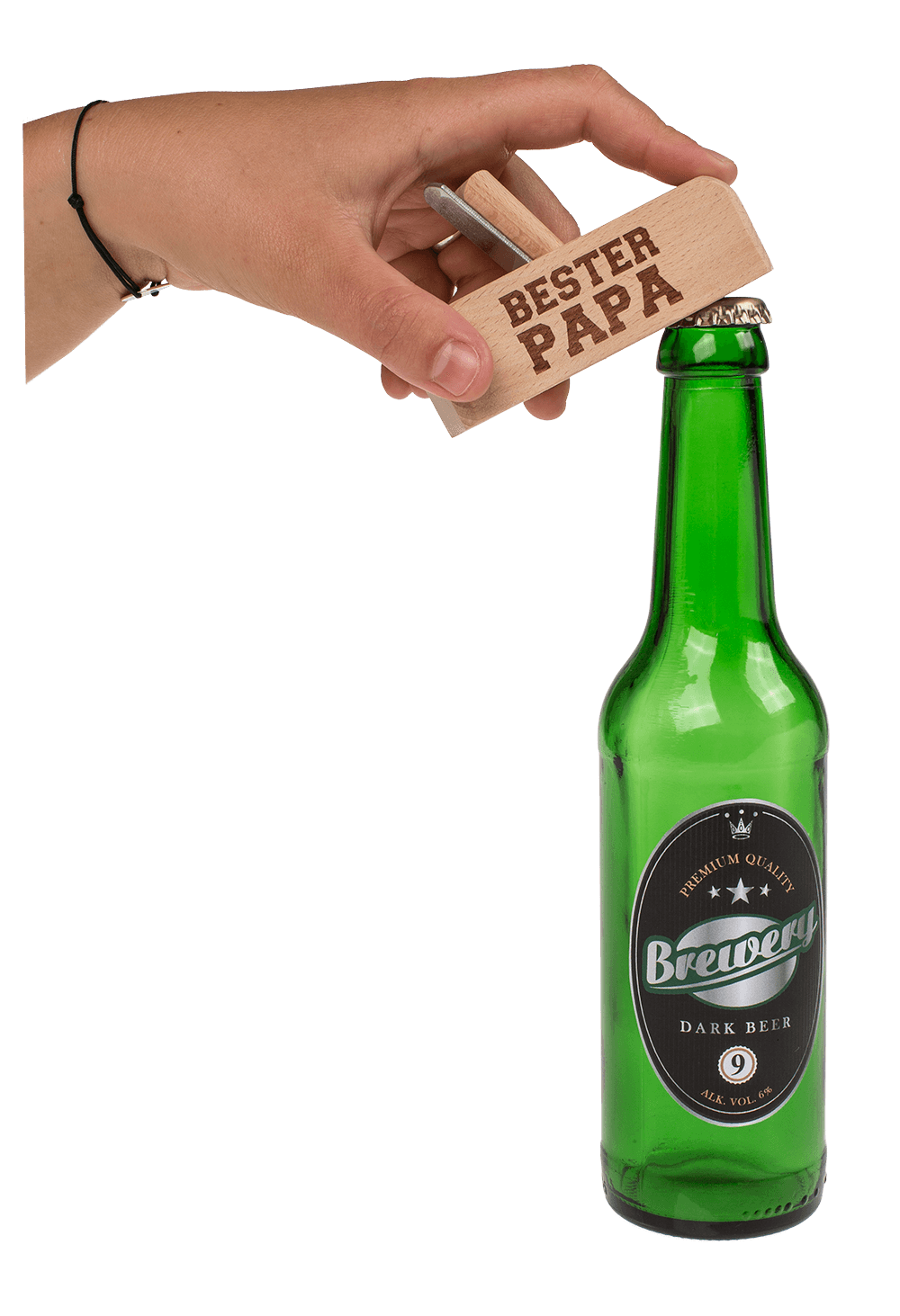 Metal bottle opener with wooden handle, Slicer,