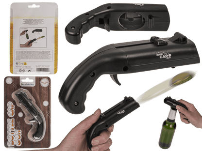 Plastic bottle opener, Bottle Cap Gun,