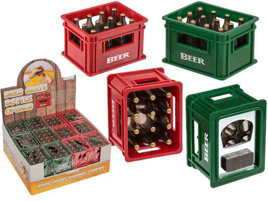 Bottle opener with magnet, Beer Crate,