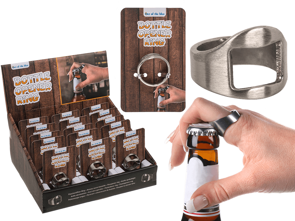 Bottle opener, Ring,