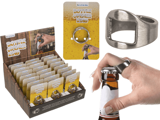 Bottle opener, Ring,