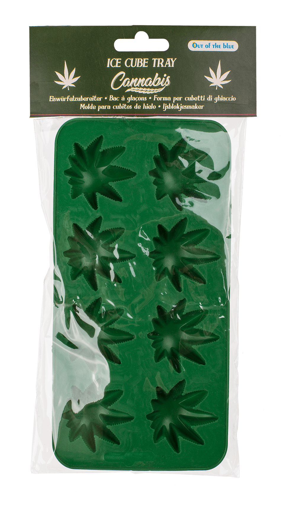 Ice cube tray, Cannabis Leaf,