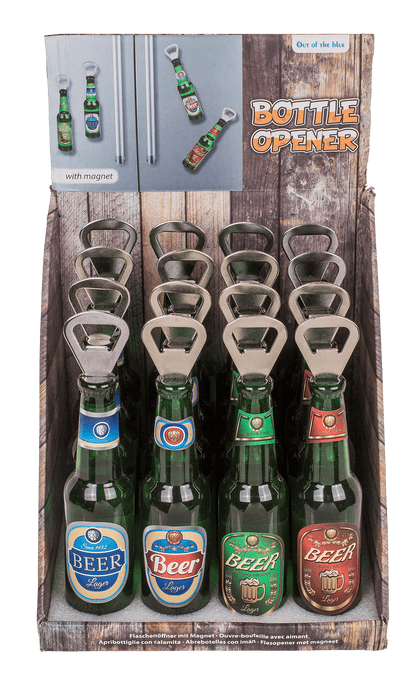 Metal bottle opener with magnet, Beer bottle,