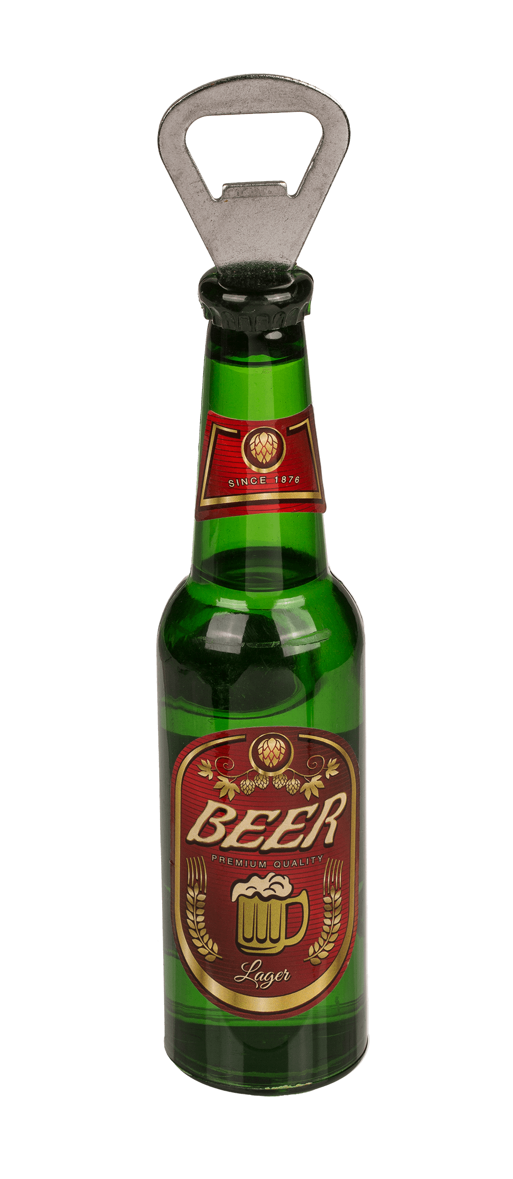 Metal bottle opener with magnet, Beer bottle,