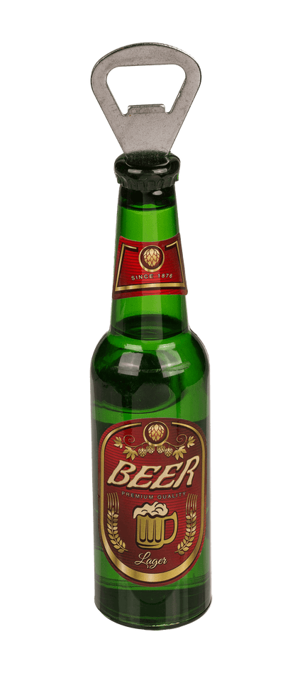 Metal bottle opener with magnet, Beer bottle,