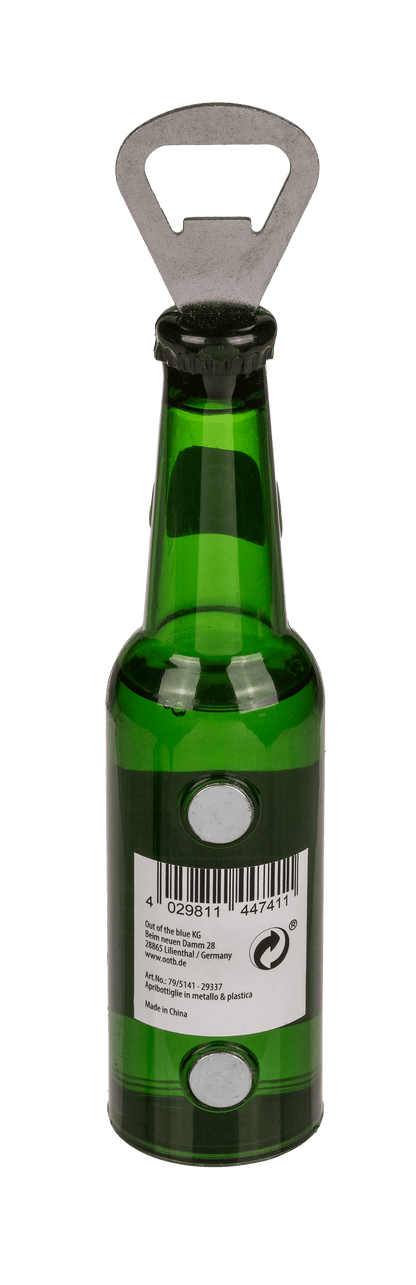 Metal bottle opener with magnet, Beer bottle,