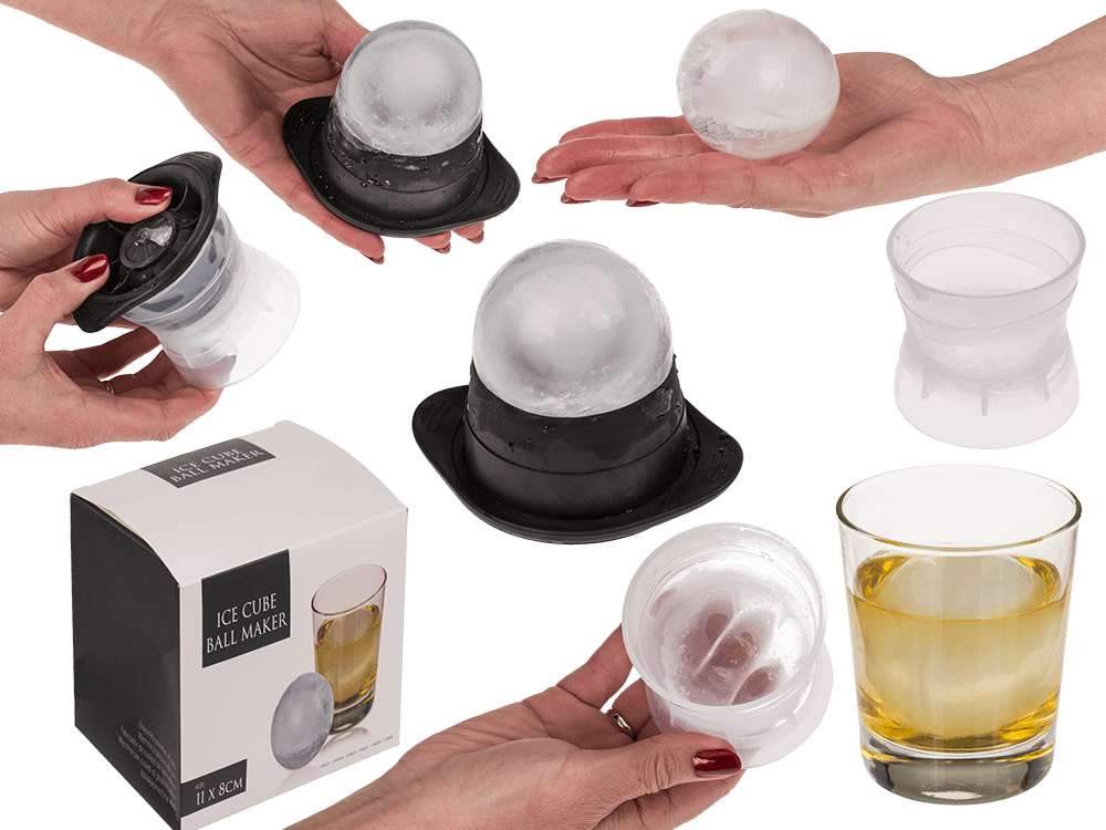 Ice Cube Ball Maker, ca. 11 x 8 cm, in gift box