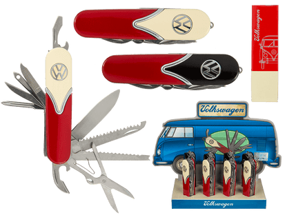 Metal pocket knife, VW Style,