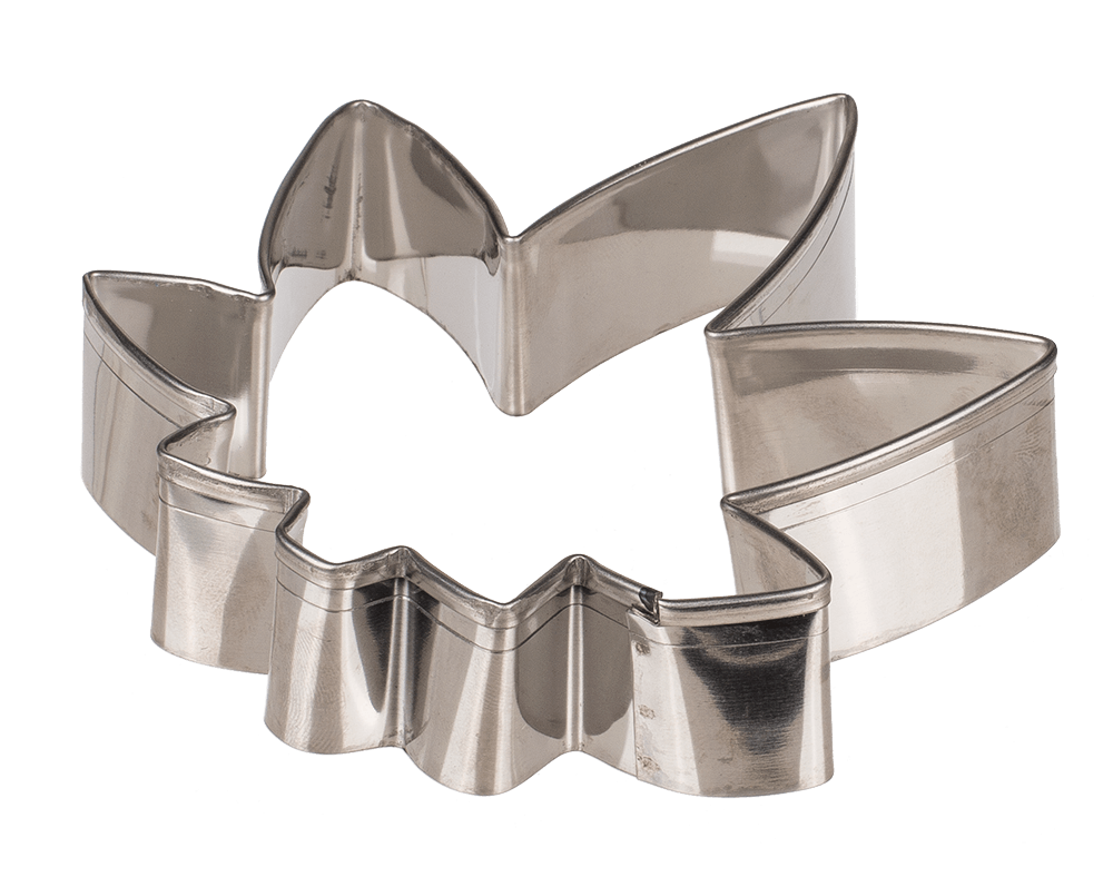 Metal cookie mould, Cannabis,