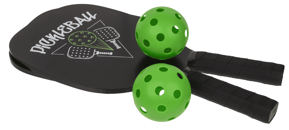 Pickle Ball Racquet Set (2 rackets + 2 balls)