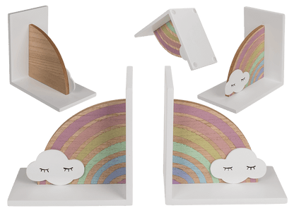 Bookends, Rainbow with cloud,