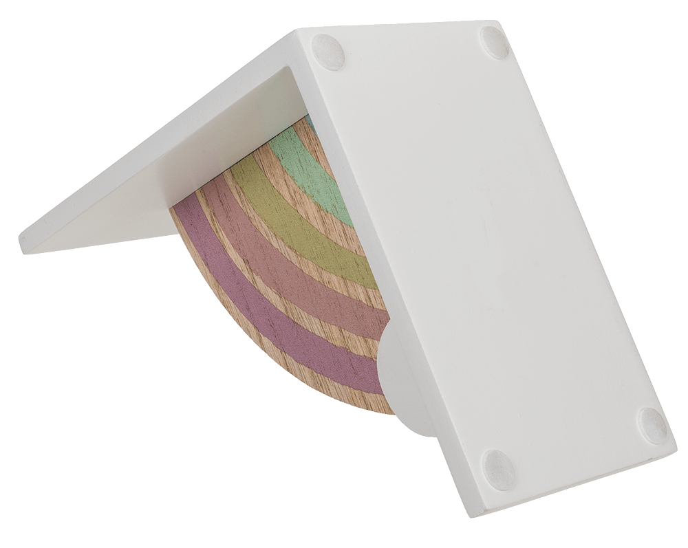 Bookends, Rainbow with cloud,