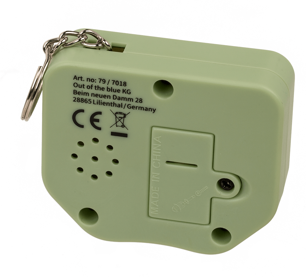 Mini game console with keychain,