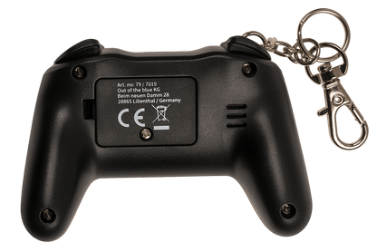 Mini game console with keychain,