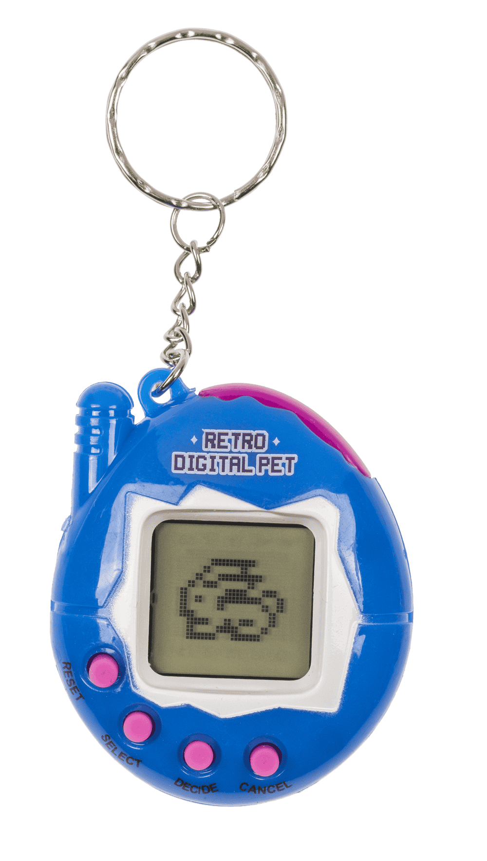 Mini game console with keychain,