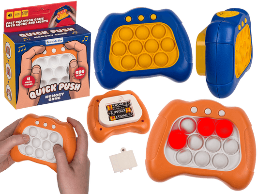 Quick Push Game Console with sound and LED lights,