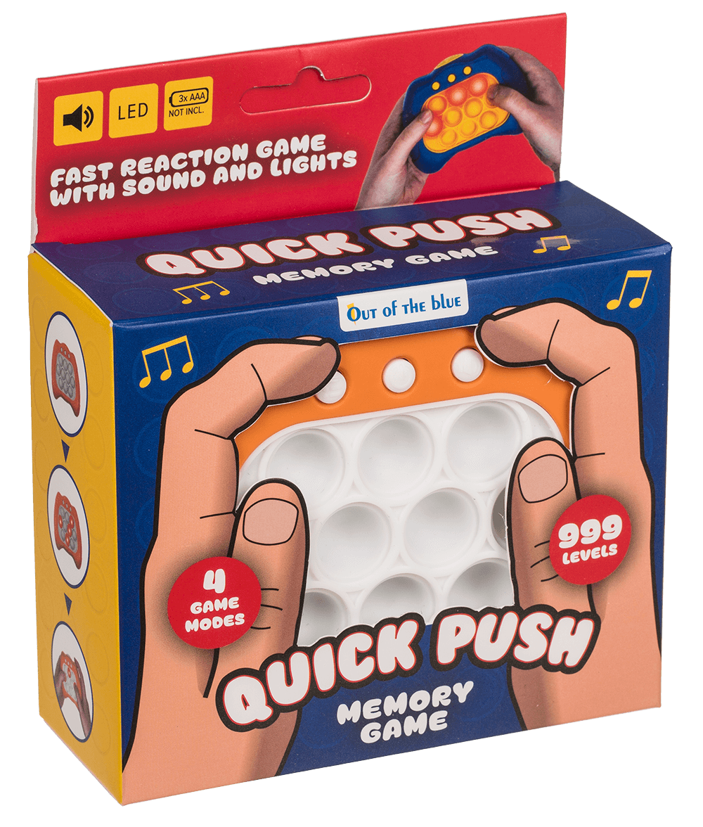 Quick Push Game Console with sound and LED lights,