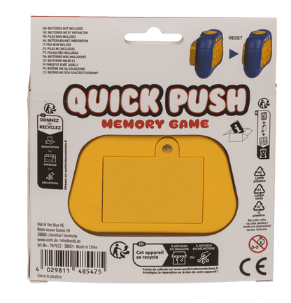 Quick Push Game Console with sound and LED lights,