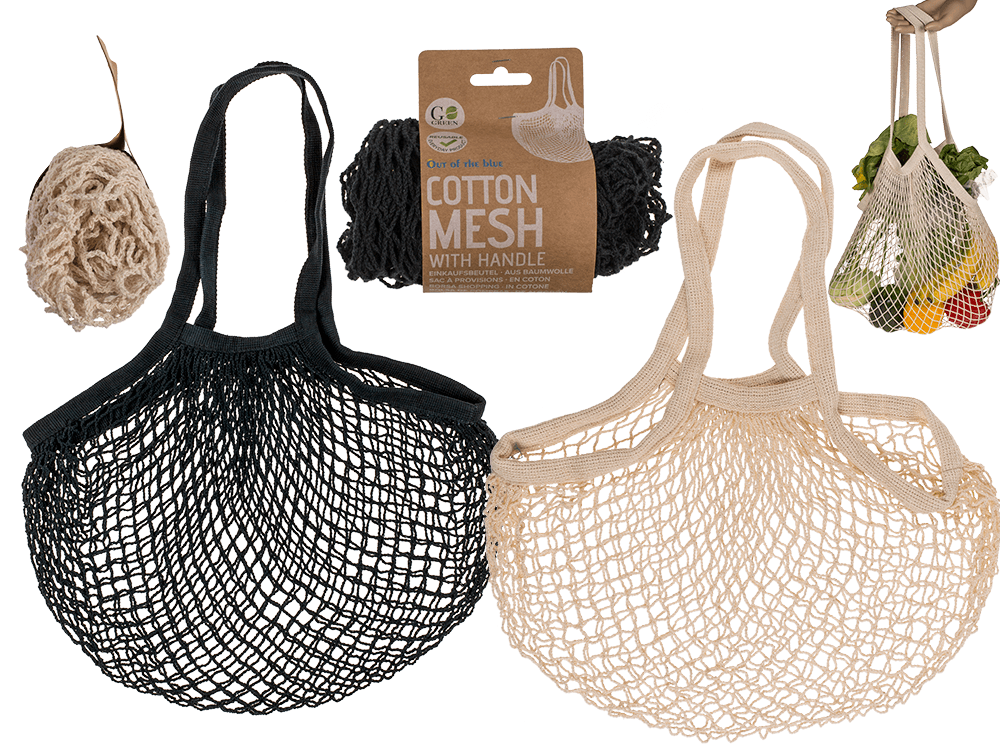 Shopping net with handle,