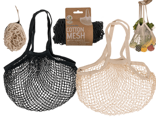 Shopping net with handle,