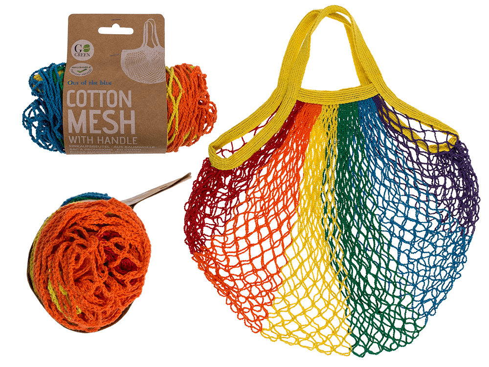 Shopping net with handle, Pride,