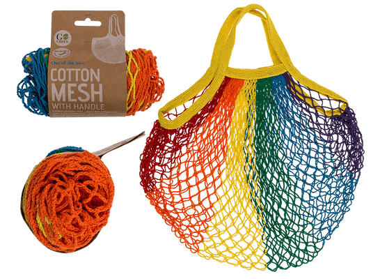 Shopping net with handle, Pride,