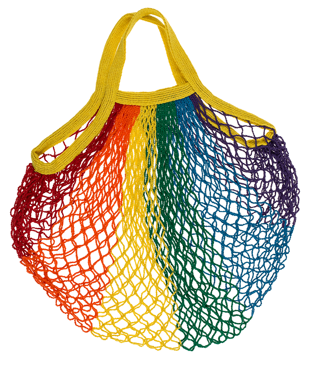 Shopping net with handle, Pride,