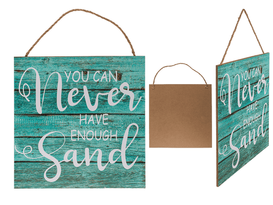 Wooden board, You can never have enough sand,