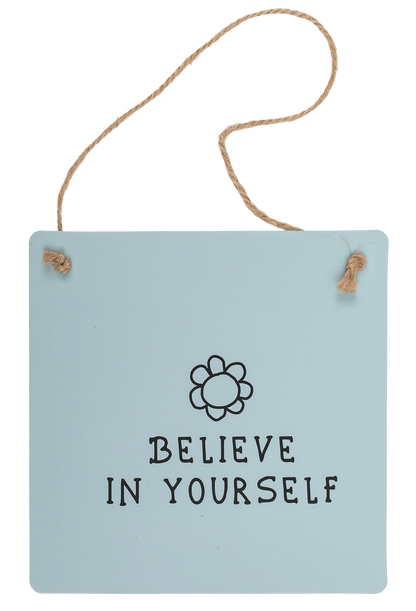 Cardboard wall sign, Pastel, ca. 18 x 18 cm,