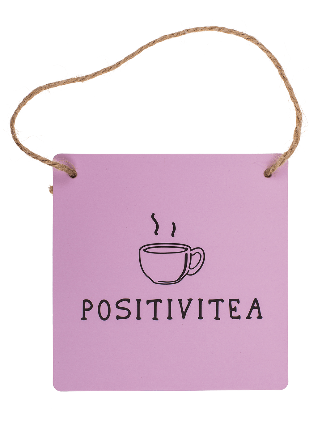 Cardboard wall sign, Pastel, ca. 18 x 18 cm,