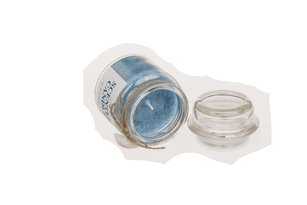 Scented candle in glass, Ocean,