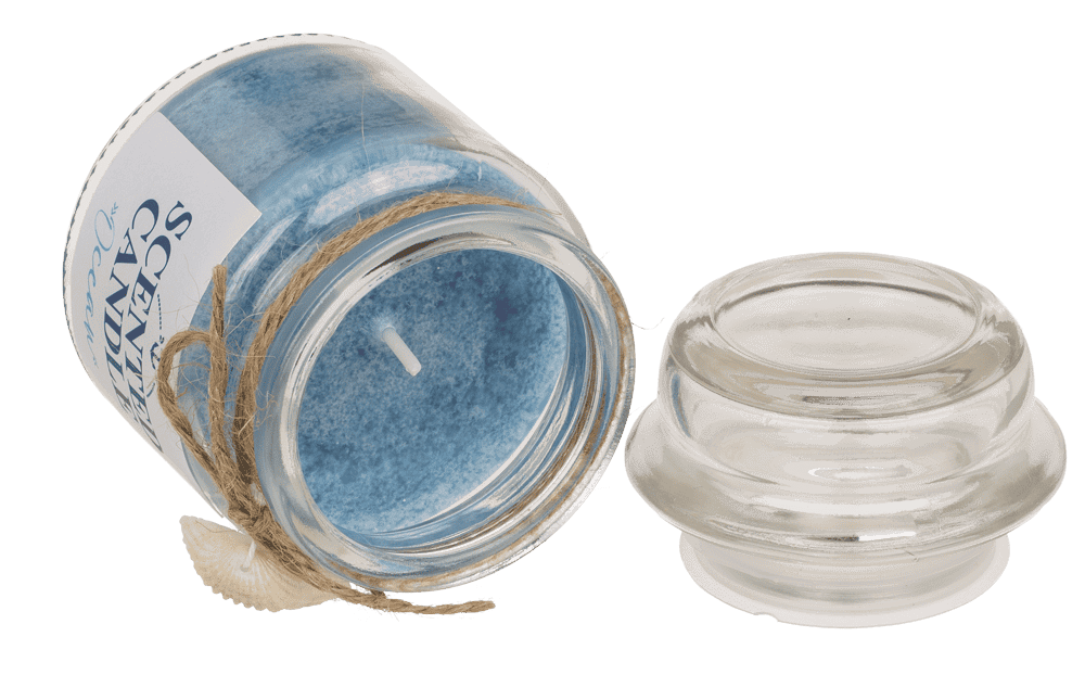 Scented candle in glass, Ocean,