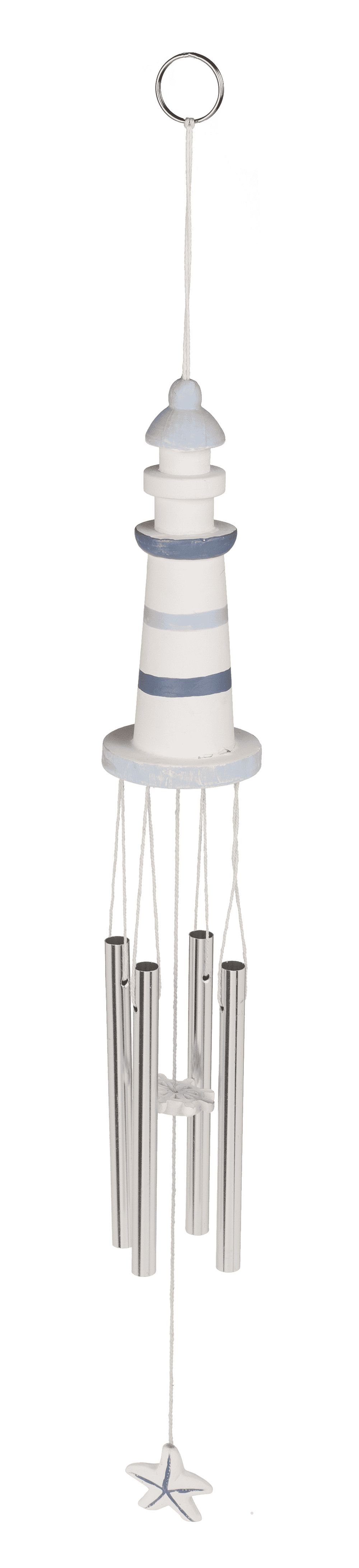 Metal wind bell with 4 sticks,