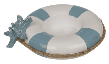 Tea light holder, Floating ring with sea star,