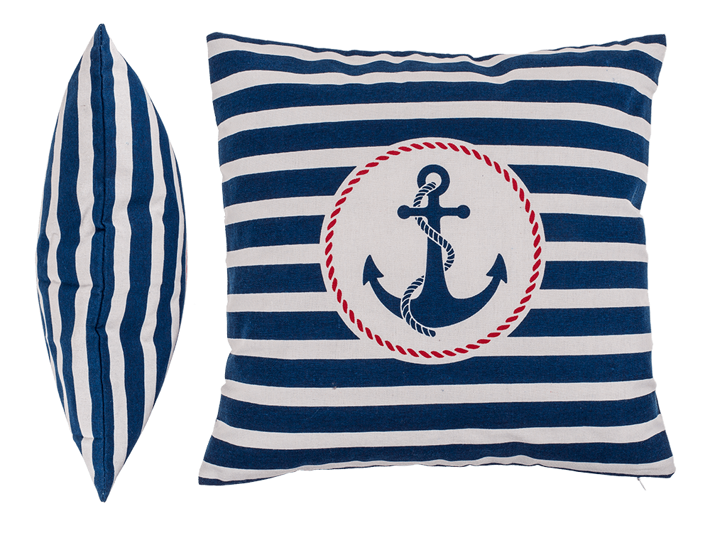 Decoration cushion with anchor, Traditional