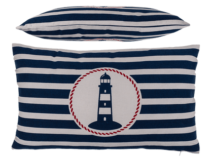 Decoration cushion with lighthouse, Traditional