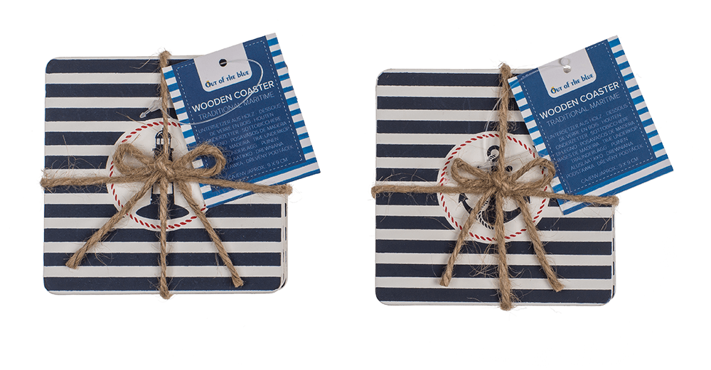 Wooden coaster, Traditional Maritime,