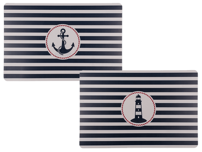 Polypropylen placemat, Traditional Maritime,