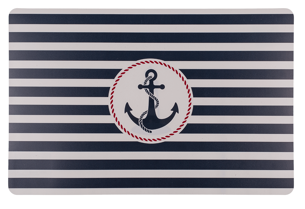 Polypropylen placemat, Traditional Maritime,