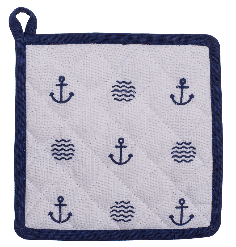 Pot holder, Modern Maritime,
