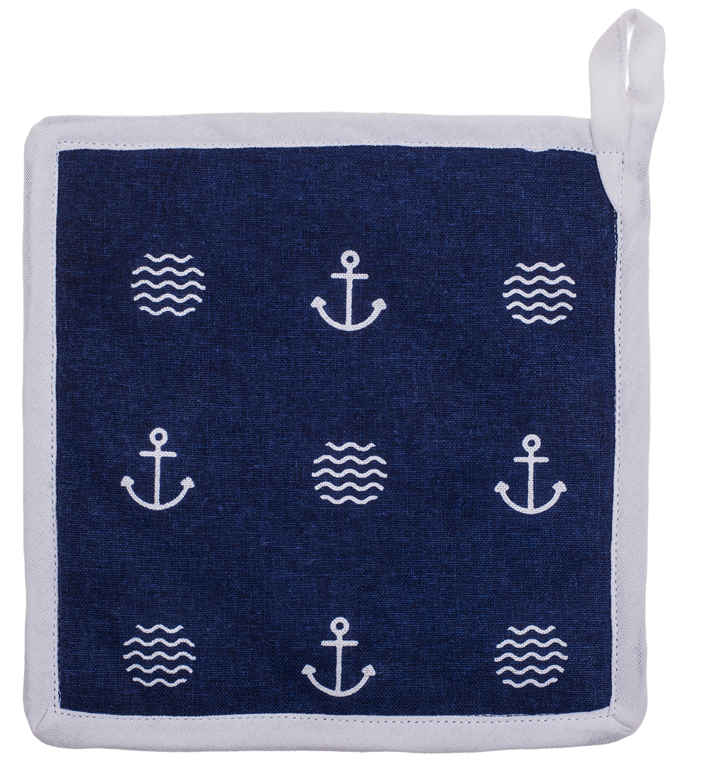 Pot holder, Modern Maritime,