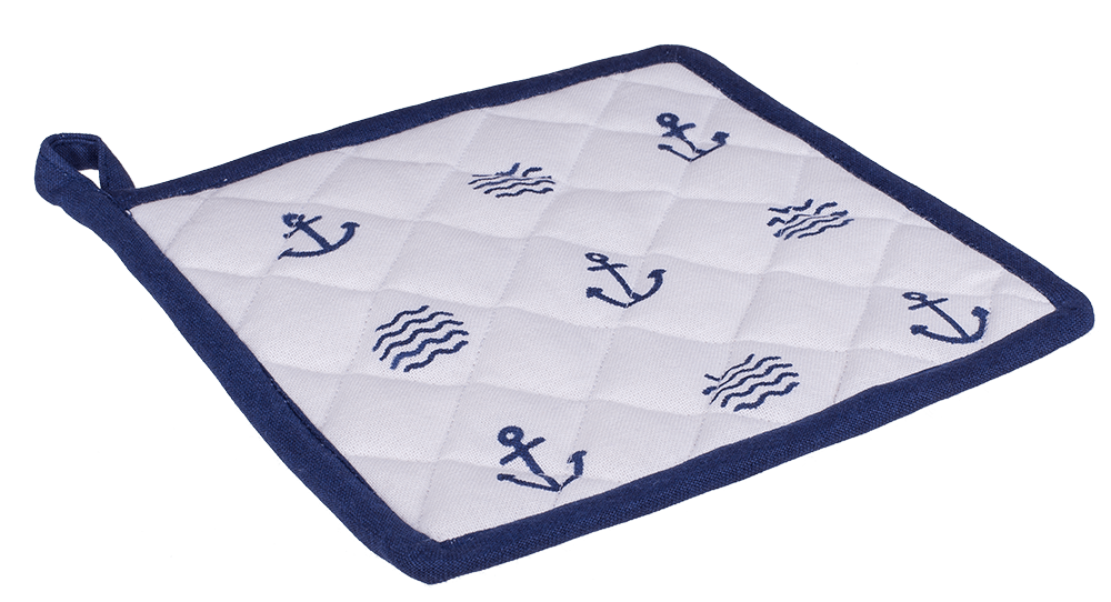 Pot holder, Modern Maritime,