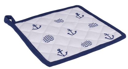 Pot holder, Modern Maritime,