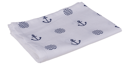 Kitchen towel. Modern Maritime, ca. 40 x 60 cm.
