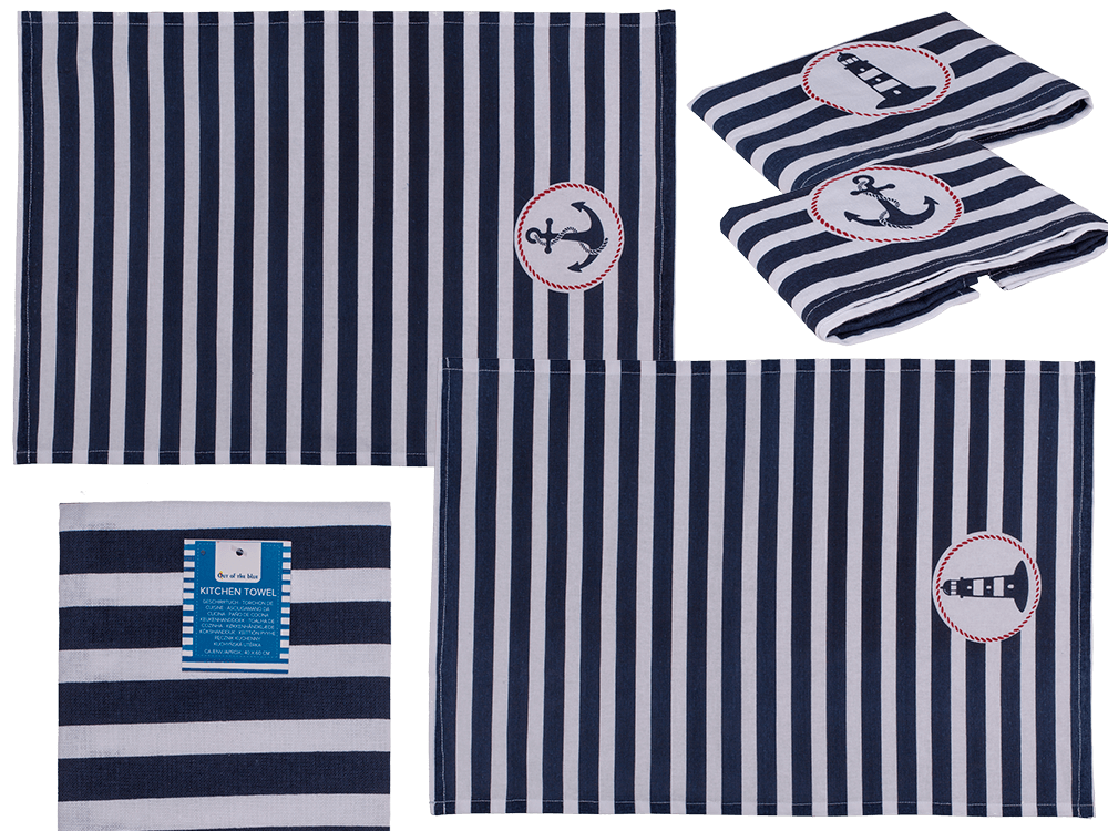 Kitchen towel, Traditional Maritime,