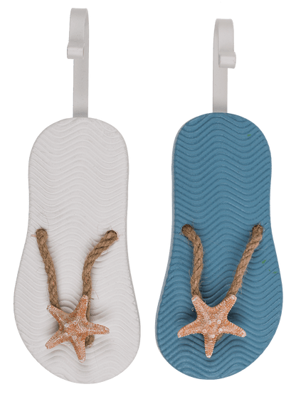 Wooden coat hook, Flip Flop,