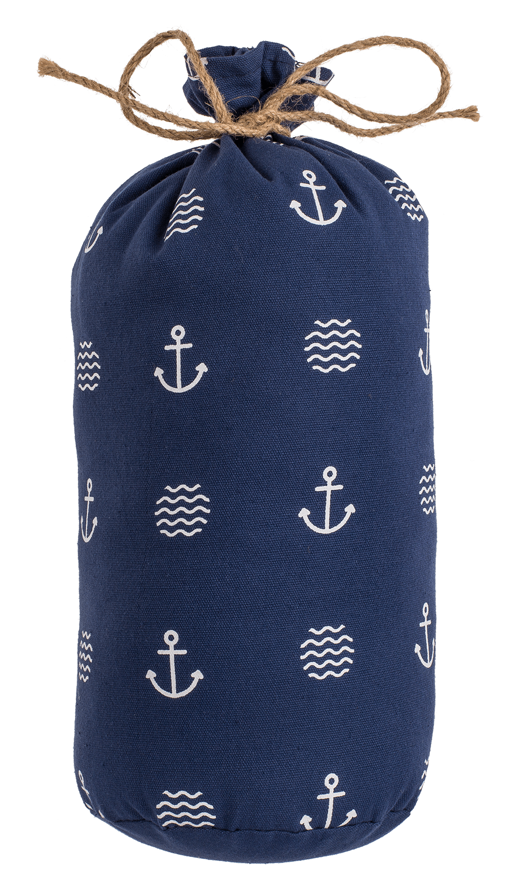 Blue colored door stopper,